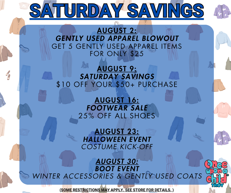 Saturday Savings